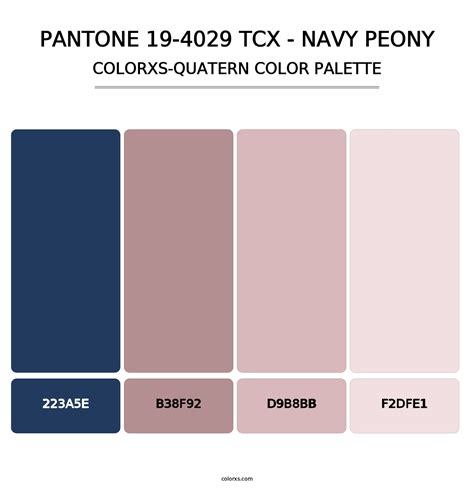 navy peony 19 4029 tcx.